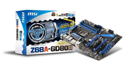 MSI Z68A-GD80 (G3): prima scheda madre con PCI Express 3.0