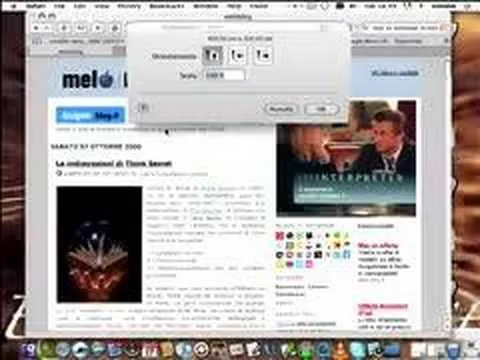 Creare screenshot di pagine web