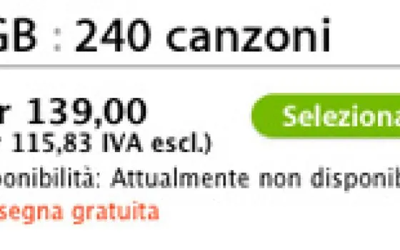 Esauriti gli Shuffle. Saranno sostituiti da un nuovo iPod?