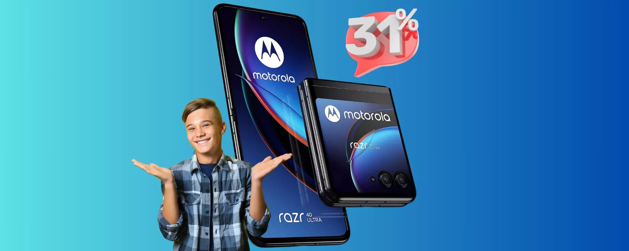Motorola RAZR 40 Ultra: SCONTATO al 31%!