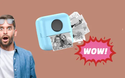 Stampa OVUNQUE le tue foto con la Mini stampante termica a soli 13€