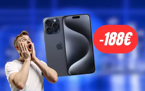 iPhone 15 Pro Max: 188€ risparmiati con il doppio sconto eBay