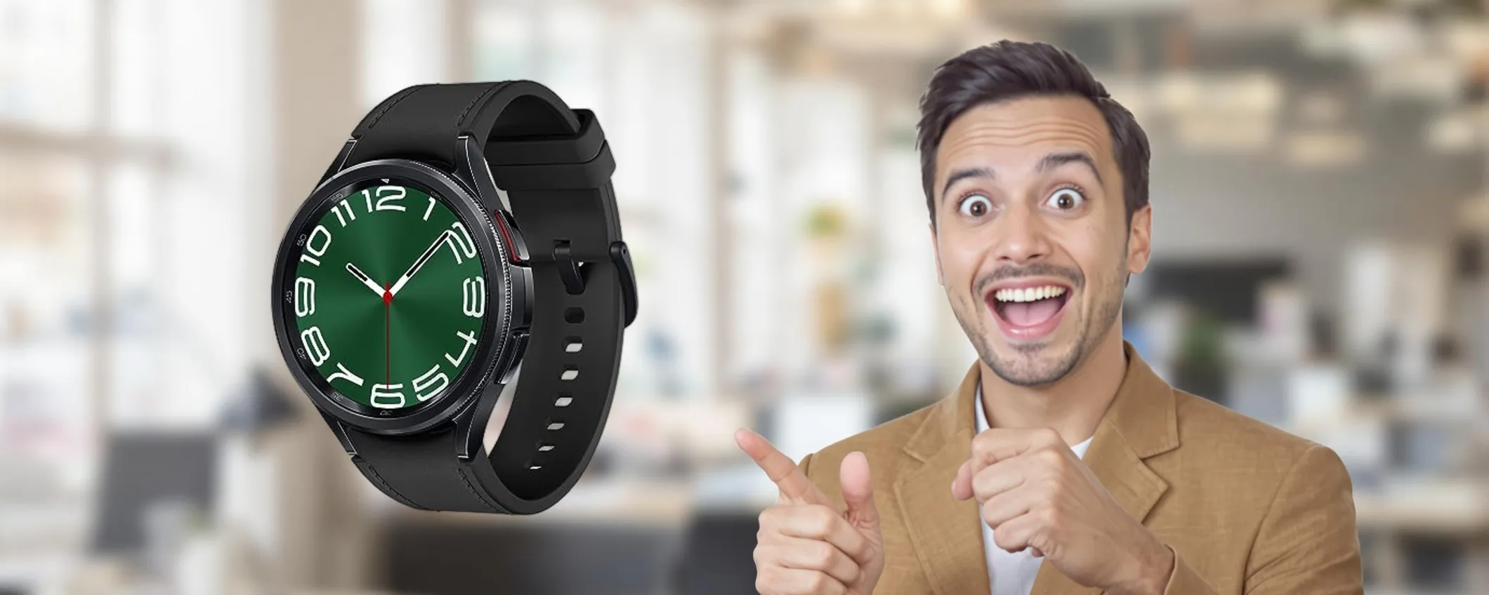 Samsung Galaxy Watch6 Classic LTE: eleganza e funzionalità a un prezzo competitivo