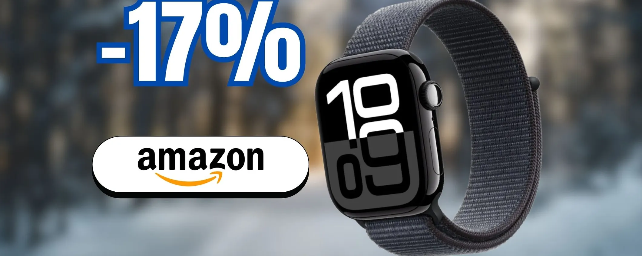 Apple Watch Series 10 a 379€ su Amazon: l'offerta è davvero IMPERDIBILE