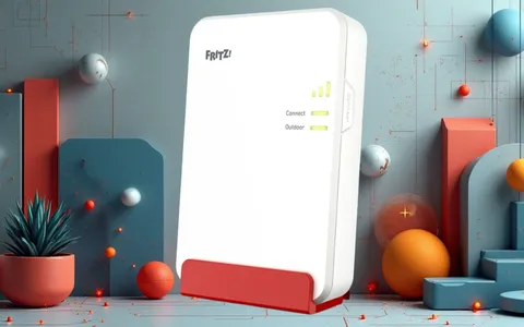 FRITZ!Repeater 1610 Outdoor: Wi-Fi 6 veloce e resistente per esterni e interni
