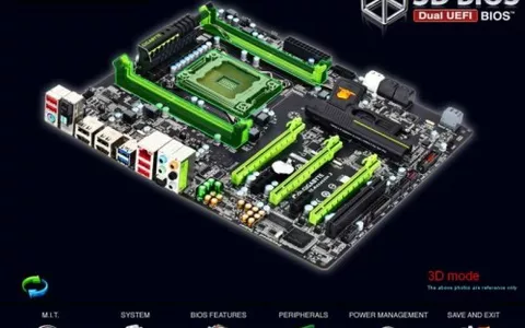Gigabyte: BIOS 3D per le schede madri Intel X79
