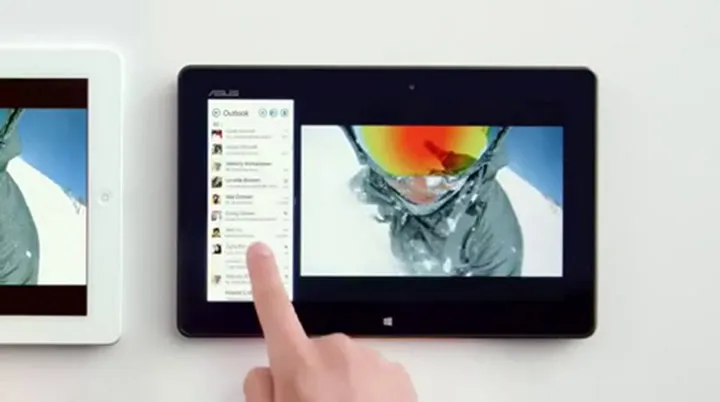 Lo spot di Windows 8 evidenzia le lacune di iPad