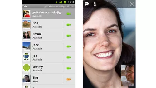 Google Talk porta la videochat su Android 2.3.4