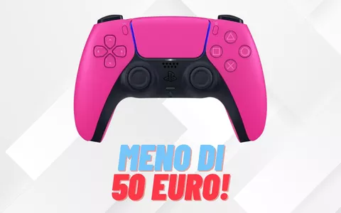 Controller DualSense Sony rosa a MENO DI 50 EURO