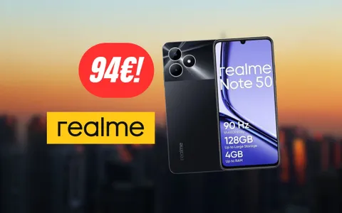 realme Note 50 cala sotto i 100€: PREZZO REGALATO su Amazon