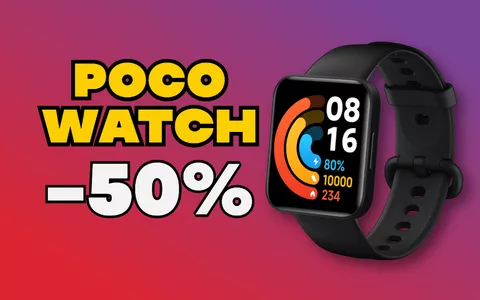 Apple Watch? L'alternativa economica si chiama POCO Watch, ed è al 50%