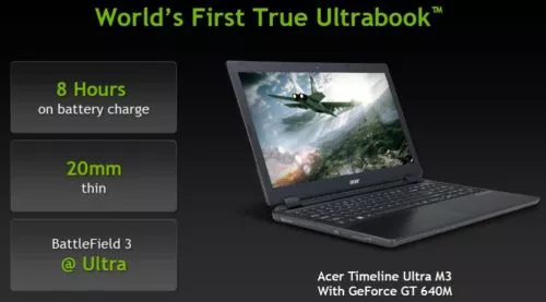 NVIDIA GeForce 600M, nuove GPU per ultrabook