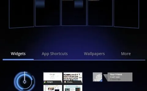 Android 3.0 Honeycomb: ecco le immagini