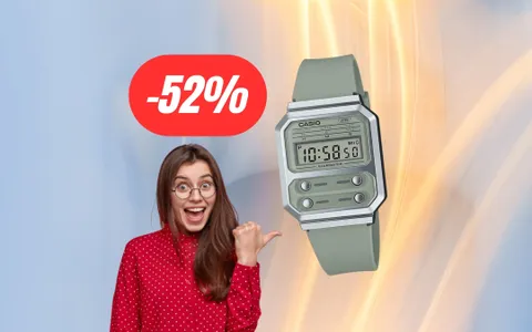 Eleganza e stile TOP al polso con l'orologio Casio al 52% di sconto