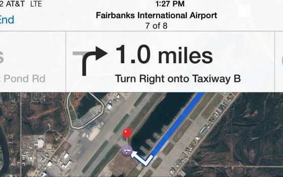 Le Mappe Apple guidano gli utenti verso le vie di rullaggio in aeroporto