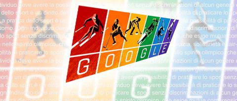 Google Doodle: Olimpiadi e diritti umani
