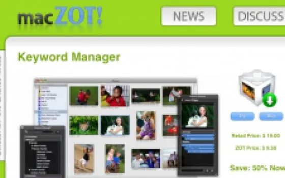 Keyword Manager a metà prezzo su MacZot