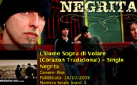 Con i Negrita arrivano le prime iTunes Collector’s Card