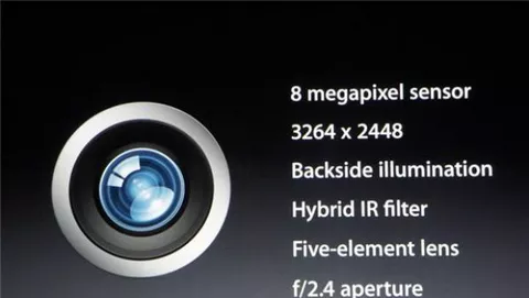 Live Apple 2012: la fotocamera iSight dell'iPhone 5