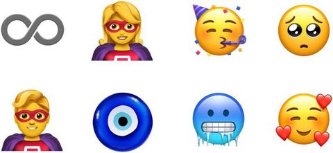 Emoji iOS 12.1, in arrivo nuove faccine: supererori, amuleti, pelati e occhi languidi