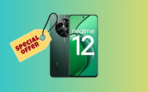 8GB di RAM+256 GB di ROM: lo smartphone Realme 12 oggi è SCONTATISSIMO