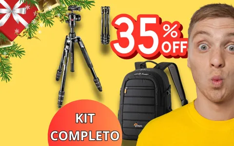 Kit Completo Avanzato da Fotografo: scopri l'eccellenza A MENO PREZZO