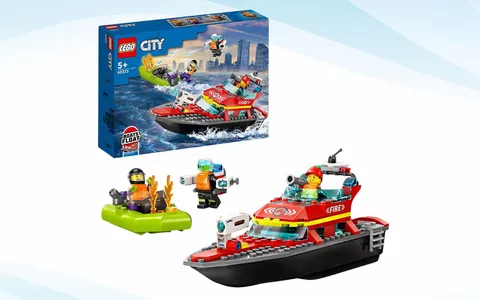 LEGO CITY barca dei pompieri a SOLI 16,90€: approfitta dello sconto