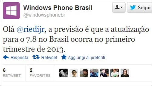 Windows Phone 7.8 disponibile dal Q1 2013?