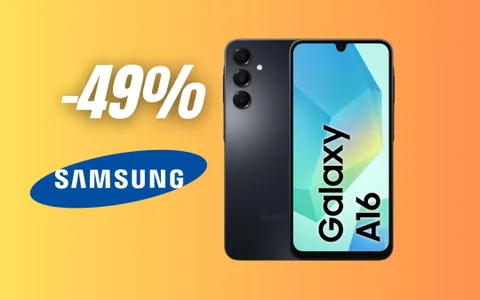 Samsung Galaxy A16: offerta PAZZESCA sul nuovo smartphone