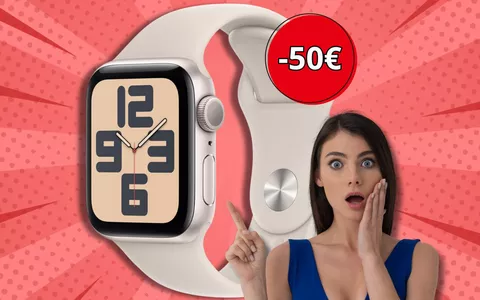 Apple Watch SE in SCONTO SUPER: il prezzo migliore CE L'HA AMAZON