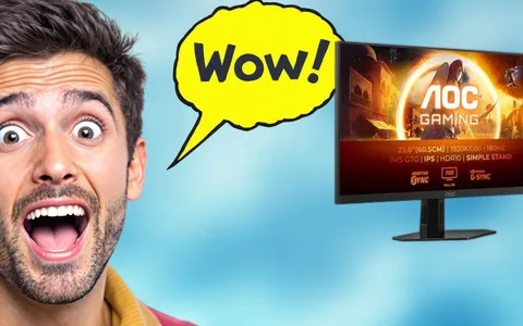 Ottimizza le tue sessioni di gaming con il Monitor AOC da 24