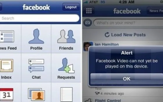 Facebook 3.0 per iPhone si fa il lifting