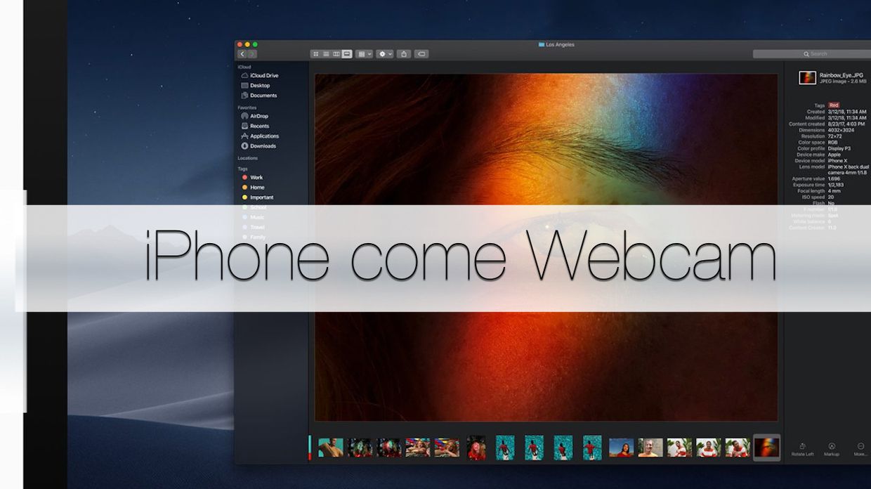 Iphone как веб камера windows