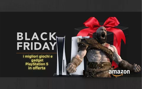 PlayStation 5, offerte WOW da non perdere su Amazon per il Black Friday