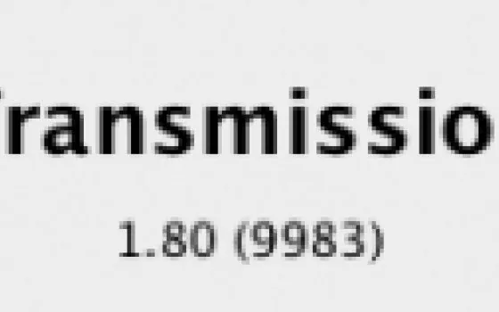 Disponibile Transmission 1.80