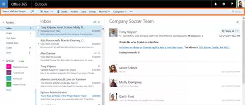 Microsoft aggiorna Outlook on the web