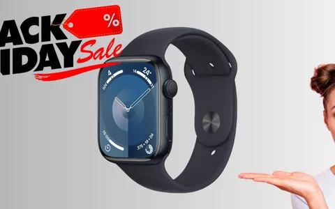 Black Friday Amazon: Apple Watch Series 9 è tuo a 100€ in meno