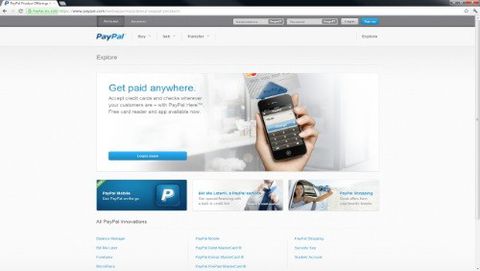 PayPal lancia il nuovo sito Web touch friendly