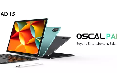 Scopri Oscal Pad 15: potenza e design in un nuovo Tablet
