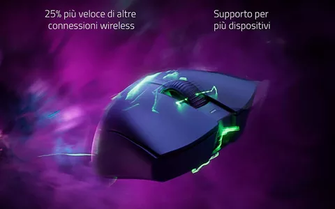 Mouse da competizione Razer DeathAdder V2 Pro in sconto del 45% su Amazon