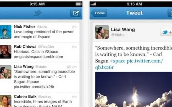 Twitter per iPhone, miglioramenti a ricerca e notifiche