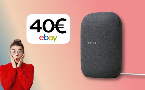 Google Nest Audio: lo smart speaker è scontato di oltre il 50% su eBay!