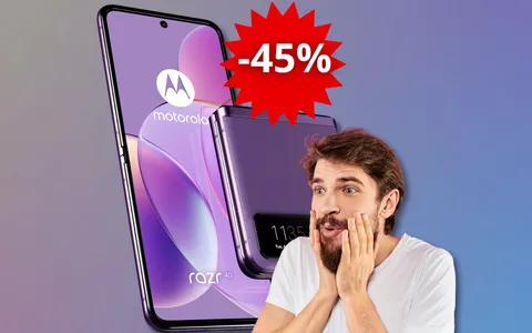 Motorola Razr 40 ad un prezzo ESPLOSIVO: il miglior pieghevole SOLO ORA in sconto (-45%)
