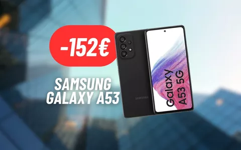 152€ RISPARMIATI sul Samsung Galaxy A53: super offerta su eBay