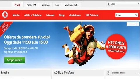 Vodafone, promozione last minute: HTC One S a soli 2000 punti Vodafone You (ore 17 l'offerta torna online)