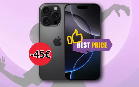 Apple iPhone 16 Pro: 256GB di memoria e prezzo MINIMO STORICO