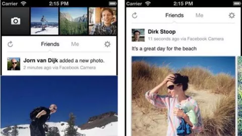 Facebook presenta Facebook Camera per iPhone