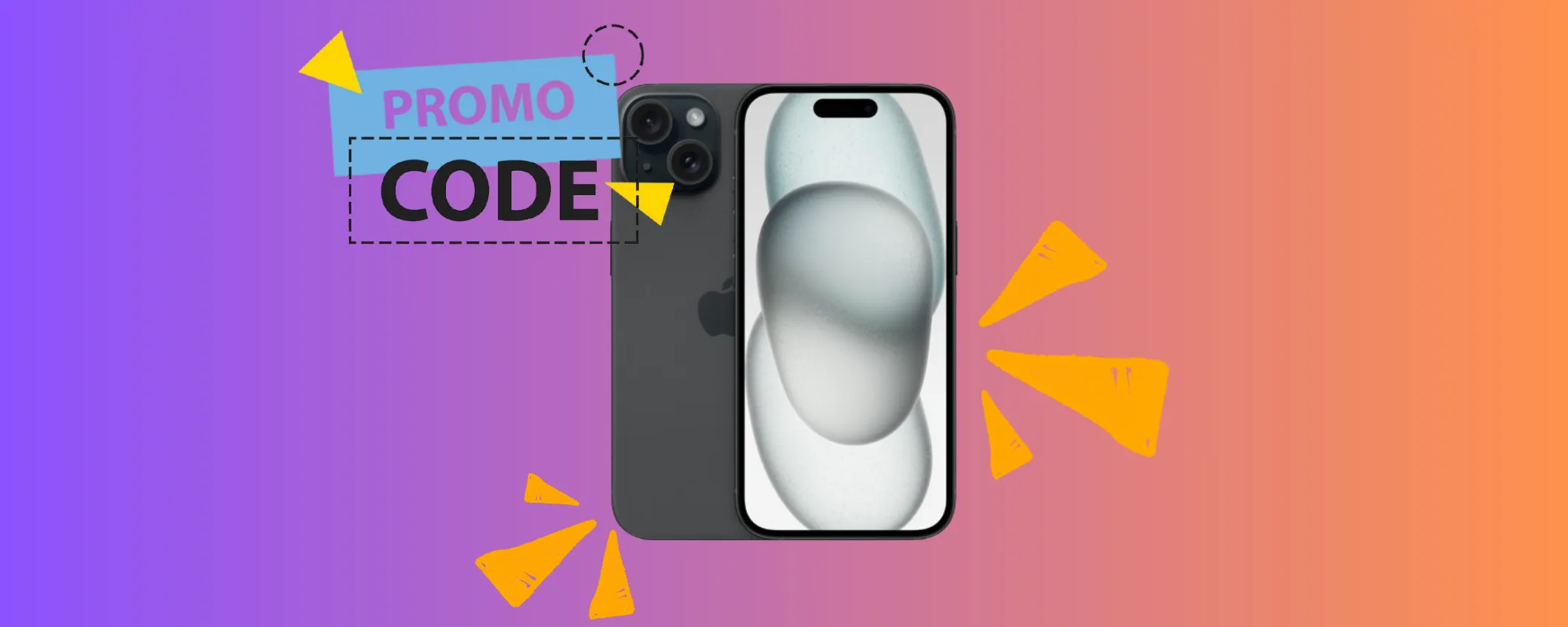 Apple iPhone 15: con il codice promo eBay è tuo ad una spesa minima