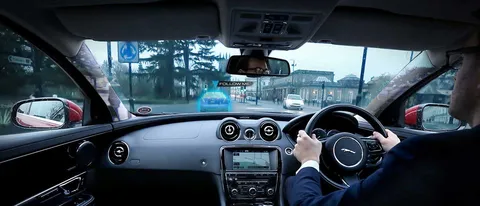 Jaguar Virtual Windscreen, visibilità a 360 gradi