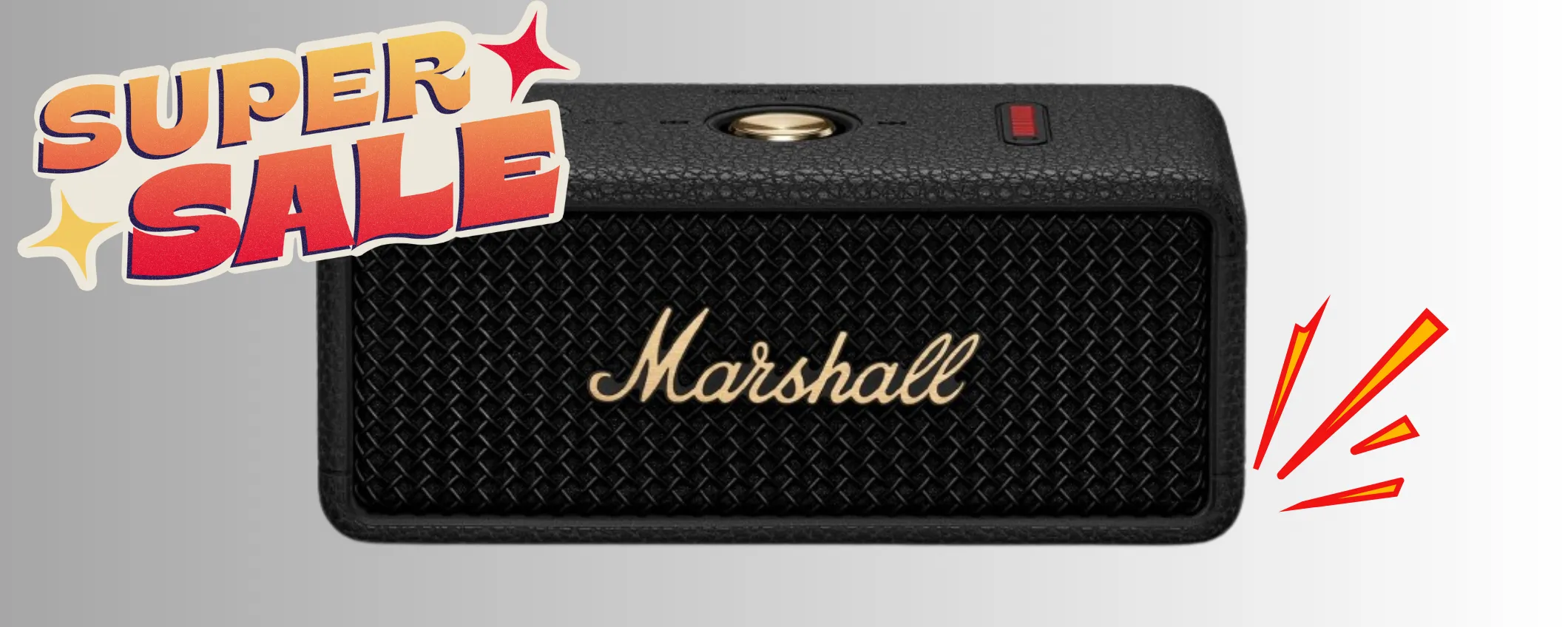 Altoparlante Portatile Marshall a quasi metà prezzo: l'occasione è irripetibile